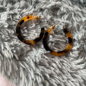 Gorgeous tortoise shell earrings